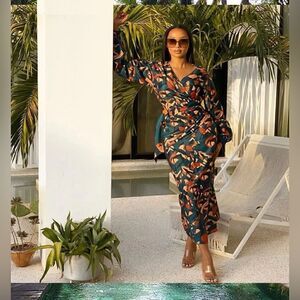 Diarrablu Lala Dress - Walo Teal